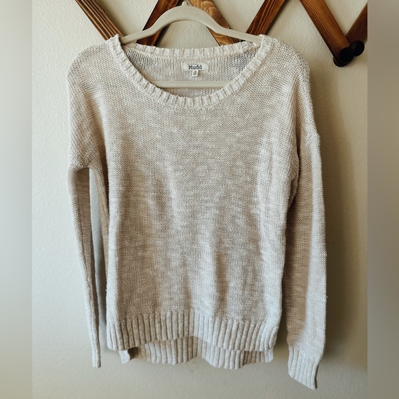 Mudd cream knit sweater - Picture 1 of 3